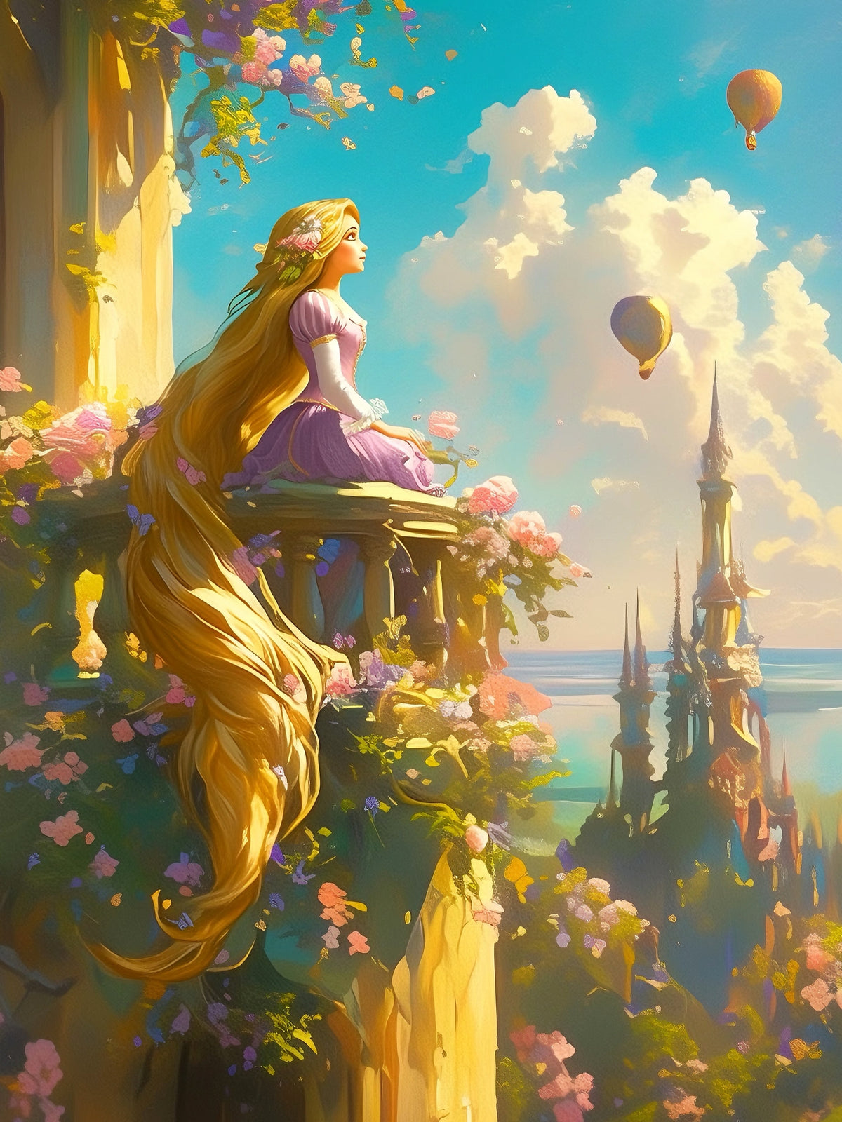 Rapunzel-positive attitude